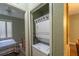 Compact laundry area with stacked washer and dryer at 3632 Calabria Ave, Davenport, FL 33897