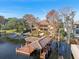Lakefront home with private dock and gazebo at 10018 Lone Tree Ln, Orlando, FL 32836