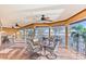 Spacious balcony overlooking the lake at 10018 Lone Tree Ln, Orlando, FL 32836