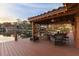 Covered dock with seating and lake view at 10018 Lone Tree Ln, Orlando, FL 32836