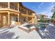 Resort-style pool and spa with ample patio space for lounging and relaxation at 10018 Lone Tree Ln, Orlando, FL 32836
