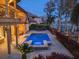 Stunning pool and spa area with water features at 10018 Lone Tree Ln, Orlando, FL 32836
