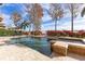 Spacious pool and spa with plenty of room for relaxation and recreation at 10018 Lone Tree Ln, Orlando, FL 32836