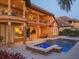 Luxury home with a large pool and spa at 10018 Lone Tree Ln, Orlando, FL 32836
