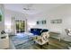 Bright living room with a stylish sofa, modern decor, and seamless flow to balcony at 103 Rum Run # 103, Davenport, FL 33837