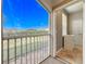 Screened balcony with access to laundry at 13407 Fountainbleau Dr # 5-2, Clermont, FL 34711