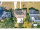 Top-down view of house and backyard patio at 1930 Albert Lee Pkwy, Winter Park, FL 32789