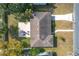 Overhead view of single Gathering home with backyard patio at 1930 Albert Lee Pkwy, Winter Park, FL 32789