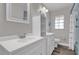 Simple bathroom with single vanity and shower at 3010 Bay Tree Dr, Orlando, FL 32806