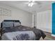 Guest bedroom with double bed and closet at 3010 Bay Tree Dr, Orlando, FL 32806