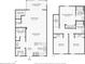 Two-story floor plan, includes bedrooms, bathrooms, and kitchen at 346 Monroe Cir, Davenport, FL 33896