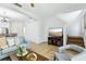 Comfortable living room with stairs leading upstairs at 346 Monroe Cir, Davenport, FL 33896