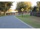 Street view with 'horse crossing' signage, providing a rural neighborhood feel at 35603 Seneca Reserve Dr, Eustis, FL 32736