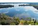 Aerial view of lakefront property location at 4135 Chuluota Rd, Orlando, FL 32820