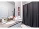 Clean bathroom with shower and tub at 4152 Paragraph Dr, Kissimmee, FL 34746