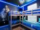 bedroom with Star Wars decor and two sets of bunk beds at 4152 Paragraph Dr, Kissimmee, FL 34746