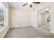 Bedroom with mirrored closet doors and window at 4876 Conway Rd # 96, Orlando, FL 32812