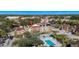 Aerial view of apartment building and amenities at 5600 Devonbriar Way # 204, Orlando, FL 32822