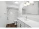 Clean bathroom with white vanity, bathtub, and shower at 670 Sandy Neck Ln # 103, Altamonte Springs, FL 32714