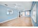 Sunroom with tile flooring and French doors at 8857 Butternut Blvd, Orlando, FL 32817