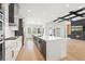 Gourmet kitchen featuring a large island, modern appliances, and an open layout, perfect for entertaining at 10416 Pocket Ln, Orlando, FL 32836