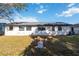 Large backyard with grassy area at 137 Scott Dr, Sanford, FL 32771