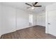 Large bedroom with hardwood floors and dual closets at 137 Scott Dr, Sanford, FL 32771