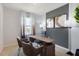Dedicated home office with a desk and two chairs at 1527 Isleta Loop, Kissimmee, FL 34741