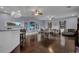 Spacious game room with ping pong table, TV, and a fun entertainment area at 1730 Connecticut Ave, St Cloud, FL 34769