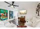 Spacious living room showcasing contemporary decor and an open layout, ideal for relaxation and entertainment at 2935 Antique Oaks Cir # 64, Winter Park, FL 32792