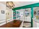 Charming open-concept living space seamlessly connecting dining and living area at 2935 Antique Oaks Cir # 64, Winter Park, FL 32792