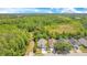 This aerial view shows a suburban home with lush green trees surrounding the property at 441 Tree Shore Dr, Orlando, FL 32825