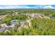 Aerial view of the neighborhood showcasing the community layout with lush green surroundings and nearby lakes at 441 Tree Shore Dr, Orlando, FL 32825