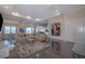Cozy living room with a large sectional sofa, plush rug, and recessed lighting at 4731 Clock Tower Dr # 401, Kissimmee, FL 34746