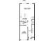 Main floor plan with open concept kitchen, great room, and 1 car garage at 5108 Rain Shadow Dr, St Cloud, FL 34772