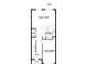 One-story floorplan showcasing a great room, kitchen, 1-car garage and patio at 5110 Rain Shadow Dr, St Cloud, FL 34772