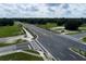 Aerial view of roads and landscaping in a new community at 5306 Center Lake Ranch Blvd, St Cloud, FL 34771