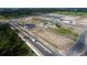 Aerial view of new houses and roads in a residential development at 5306 Center Lake Ranch Blvd, St Cloud, FL 34771