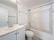 Bathroom with tub, toilet and vanity at 5633 Piney Ridge Dr, Orlando, FL 32808