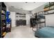 Bedroom with a bed, desk, and ample storage at 15107 Lake Claire Overlook Dr, Winter Garden, FL 34787