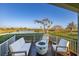 Enjoy this outdoor patio with fire pit and comfortable seating at 15107 Lake Claire Overlook Dr, Winter Garden, FL 34787