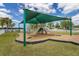 Playground with shade structure and slides at 15107 Lake Claire Overlook Dr, Winter Garden, FL 34787