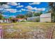 Large backyard with detached garage and shed at 2808 Touraine Ave, Orlando, FL 32812