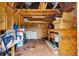 Organized storage shed with various items neatly stored at 2808 Touraine Ave, Orlando, FL 32812