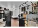 Efficient studio apartment featuring kitchenette, sleeping area, and small workspace at 2808 Touraine Ave, Orlando, FL 32812