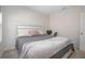 Bedroom with large bed, neutral walls, and white trim at 523 Lazio Cir, Debary, FL 32713