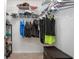Walk-in closet with wire shelving and ample storage space for clothing and accessories at 523 Lazio Cir, Debary, FL 32713