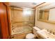 Bathroom with tub, shower, and double vanity at 7616 Spring Bay Cv # S, Orlando, FL 32819