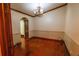 Formal dining room featuring hardwood floors and a chandelier at 7616 Spring Bay Cv # S, Orlando, FL 32819