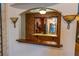View of the kitchen through a brick opening at 7616 Spring Bay Cv # S, Orlando, FL 32819